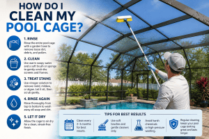 How Do I Clean My Pool Cage?